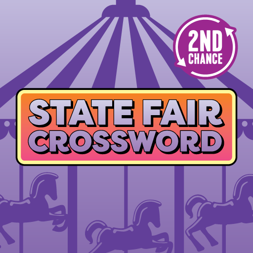 State Fair Crossword Minnesota scratch-off ticket